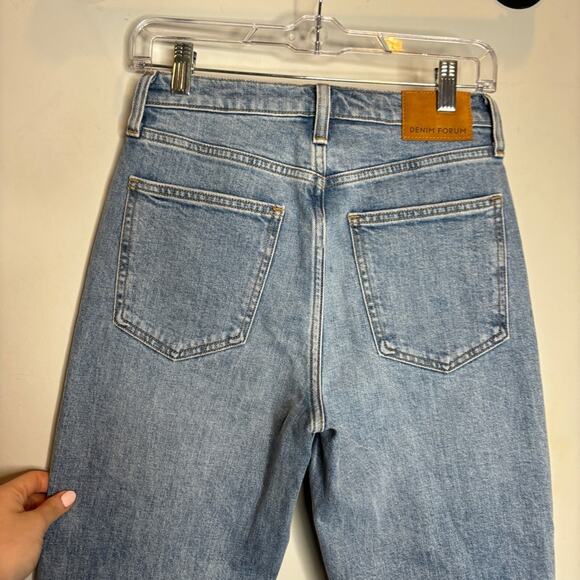 Aritzia Denim Forum The Arlo Hi-Rise Straight Jean - Picture 5 of 9